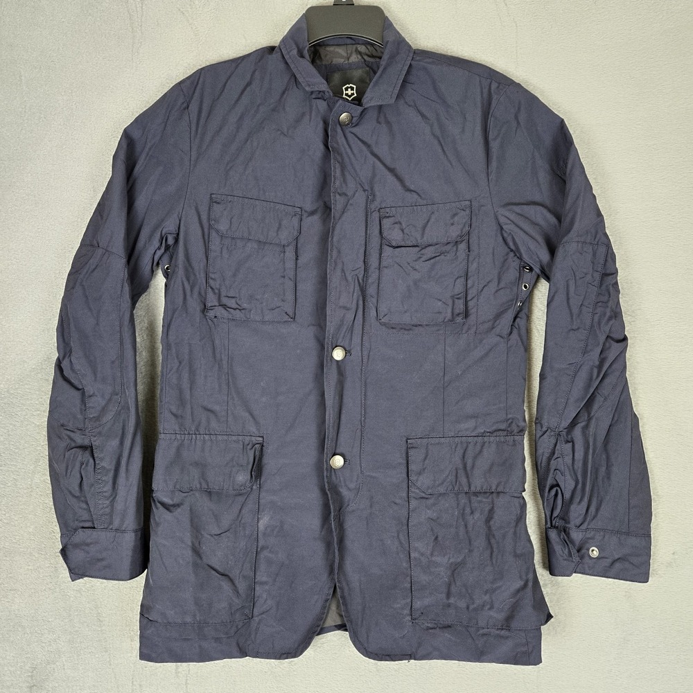 Victorinox Jacket‎ Mens 46/36 Lightweight Navigation Blazer Coat Water Resistant